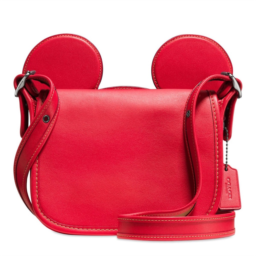 Disney x Coach Red Mickey Crossbody Bag